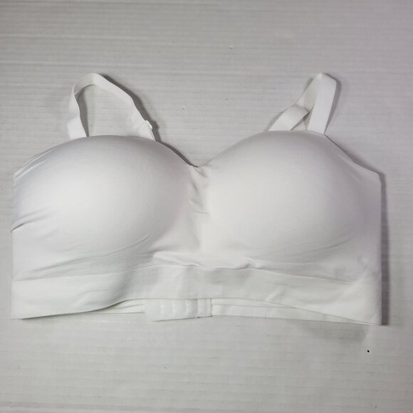 Truekind White Supportive Comfort Wireless Shaping Bra Size 2X - Picture 1 of 5